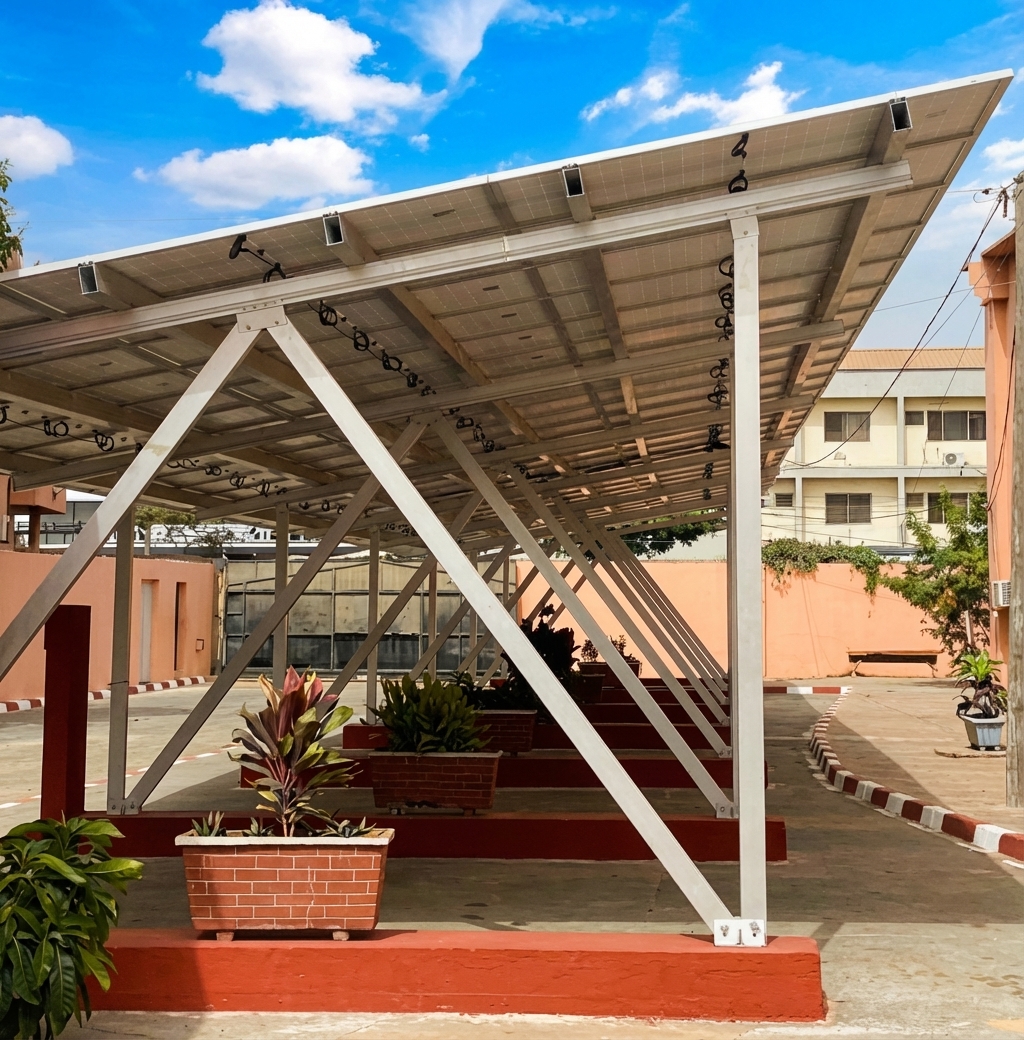 500kW Solar Carport Installation