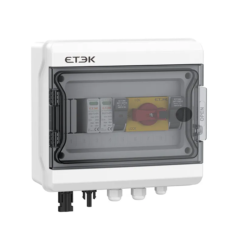 1 in 1 out DC 1000V Combiner Box