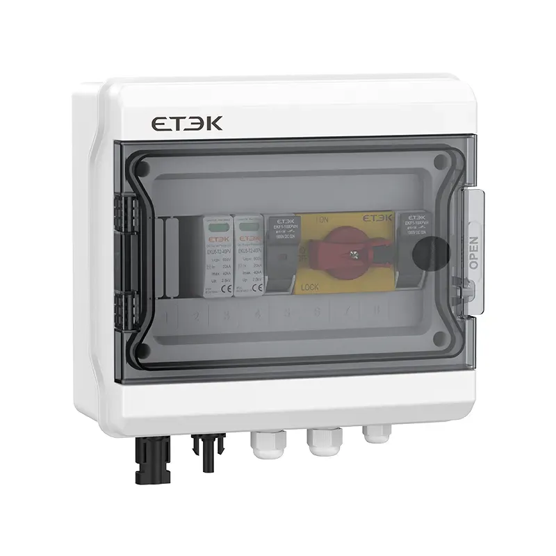 1 in 1 out DC 600V Combiner Box