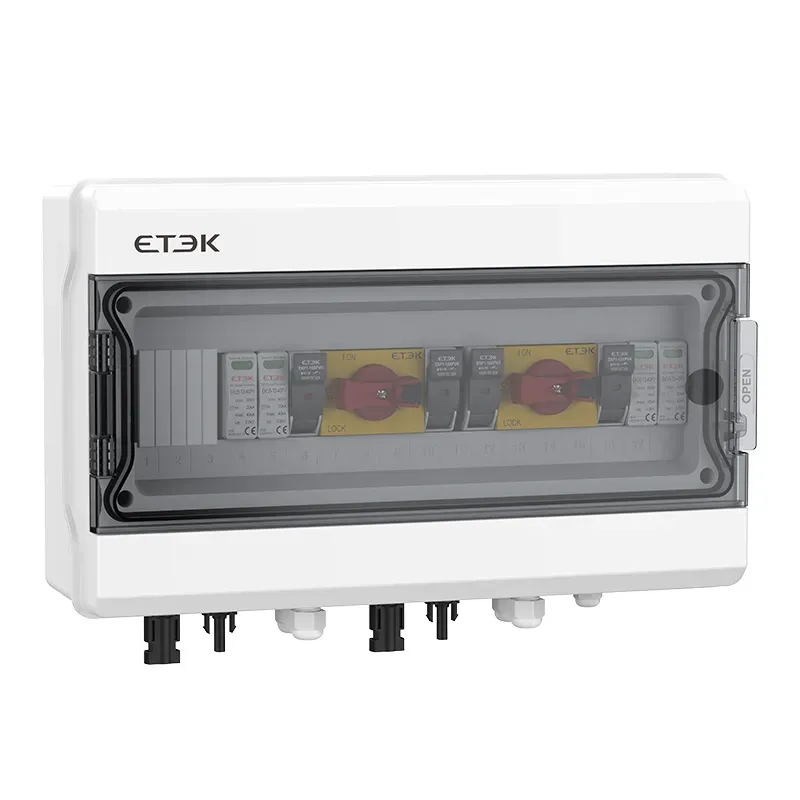 2 in 2 out DC 600V Combiner Box