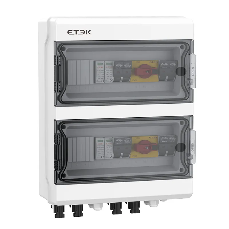 4 in 2 out DC 1000V Combiner Box