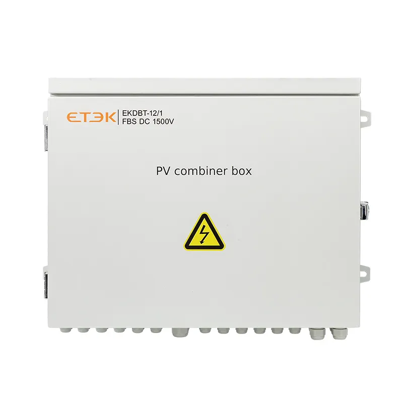 12 in 1 out DC 1500V Combiner Box