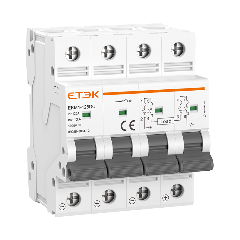 EKM1-125DC DC Miniature Circuit Breaker Up to 125A & 1000VDC