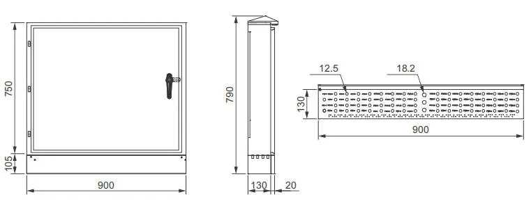 EKPV-AFCI PV AFCI Protection Combiner Box