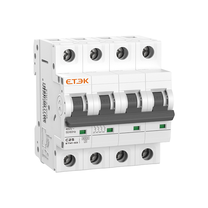 ETM1-63 Solar AC Circuit Breaker | 6kA Breaking Capacity