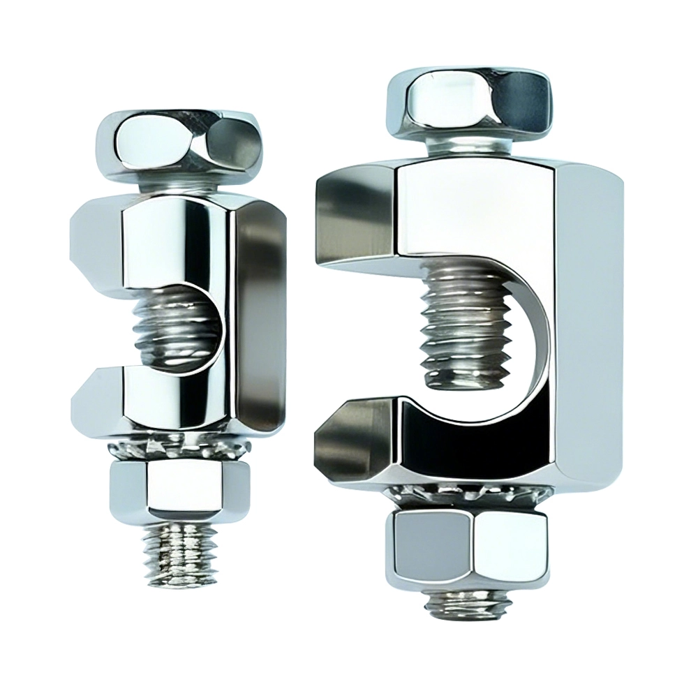NSPV Solar Earthing Clamp Ground Lugs on PV Panel Bracket