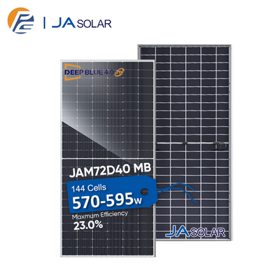 JA Solar JAM72D40 MB 570-595W Solar Panel Series